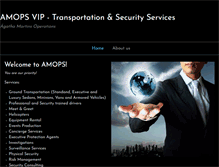 Tablet Screenshot of amopsvip.com
